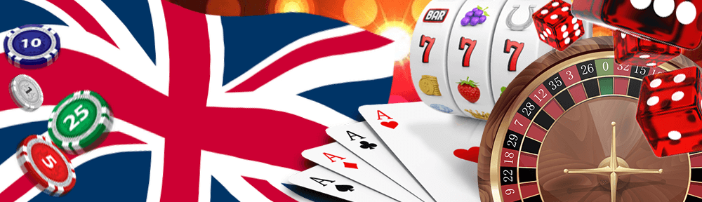 UK Flag and online casino games